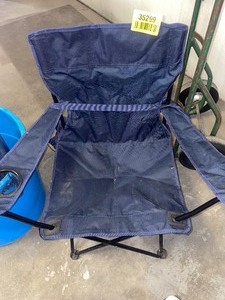 lot 35299 image: Blue Outdoor Chair