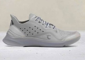 lot 10005 image: Courser Uno Mens Grey Mono Lace-Up Sneaker, Size 11.5 Retail $595