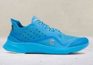lot 10007 image: Courser Uno Mens Cyan Mono Running Shoe, Size 9  Retail $595