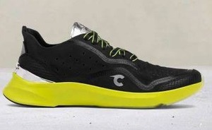 lot 10012 image: Courser Uno Mens Black Luxe Running Shoe Size 9.5  Retail $595