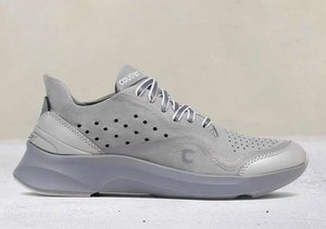 lot 10019 image: Courser Uno Womens Ultimate Grey Mono Sneakers Size 6.5  Retail $595