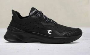 lot 10042 image: Courser Uno Womens Black Mono Running Shoe, Size 11  Retail $595