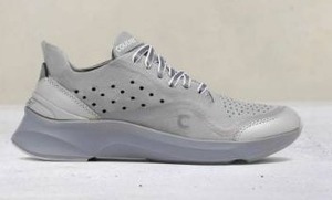 lot 10043 image: Courser Uno Womens Ultimate Grey Mono Sneaker, Size 9  Retail $595