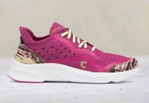 lot 10046 image: Courser Uno Womens Pink Luxe Athletic Sneaker. Size 7.5  Retail $595