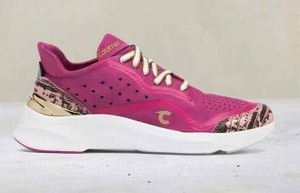 lot 10047 image: Courser Uno Womens Pink Luxe Athletic Sneaker. Size 6.5  Retail $595