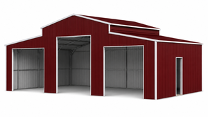 lot 428 image: SDLANCH Triple Garage Metal Shed  SDL4230TGMS