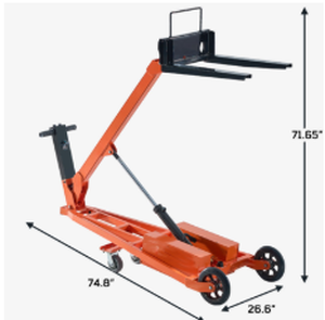 lot 3025 image: MFGSTAR Manual Pallet Jack  PHT620