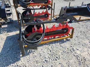 lot 7052 image: Future Skid Steer Trencher  FT-TC38