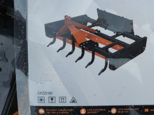 lot 2445 image: Landonder Combo Grading Scraper, model CGS-12-78W&nbsp