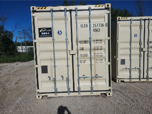 lot 947 image: One Way Use 40ft High Cube Multi-Door Container  YLEU2577360  4 side door Opening W 1 End Door Opening