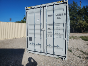 lot 7409 image: One Way Use 40 High Cube Storage Container, APPROX 102 TALL X 96 WIDE X 40 DEEP  MMPU5009856&nbsp