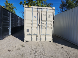 lot 16051 image: One Way Use - 40 Long High Cube Container with Double Rear & Four (4) Side Double Doors  YLEU2577397