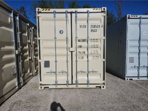 lot 16143 image: One Way Use - 40 Long High Cube Container with Double Rear & Four (4) Side Double Doors  YLEU2585284
