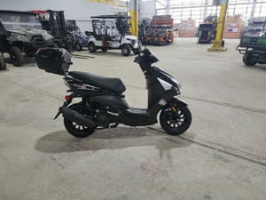 lot 46 image: Fncus 150 Scooter  XH150T-4  Black  VIN LCSAB3A14T1001106
