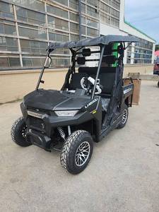 lot 49 image: Vitacci Crossfire 200cc Gas Golf Cart  Black  LL8ACMHF1S0H15017