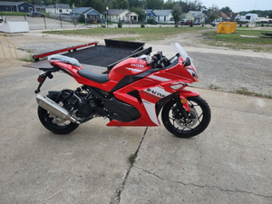 lot 58 image: Falcon 200 EFI  168cc Sport Bike  Red   Vin HODTAEG5XTX145663&nbsp