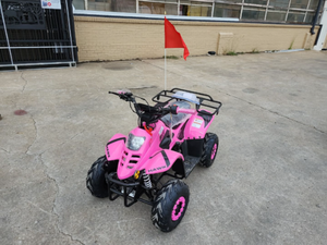 lot 59 image: HAWK Kids Electric ATV Quad 4-Wheeler   Pink  L7WSCHL10TC008063&nbsp