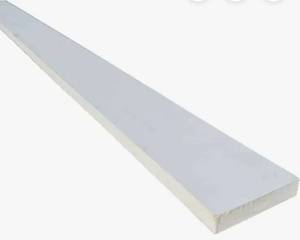lot 254 image: Universal Forest Products 54x6 Primed SPF Finger Joint Edge Boards 16ft 48 Pc  Retail $2253.60