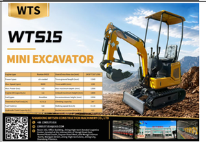 lot 512 image: WTS Mini Excavator  ME15  Yellow