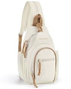 lot 1130 image: BAGSMART Small Crossbody Sling Bag for Men Women, Small Sling Backpack Shoulder Bag, Anti-Theft Chest Daypack - Retail $12,155
