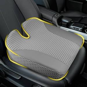 lot 1131 image: Lofty Aim Car Seat Cushion for Driving, Memory Foam Driver Seat Cushion - Retail $35