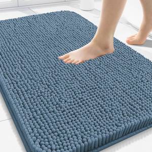 lot 1134 image: Arotive Bathroom Rugs 34x21, Soft Absorbent Shaggy Chenille Bath Rugs - Retail $26
