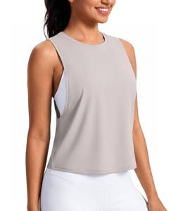 lot 1174 image: BLACK NOT TAN Workout Tank Tops for Women, Athletic Crop Top Medium - Retail $15