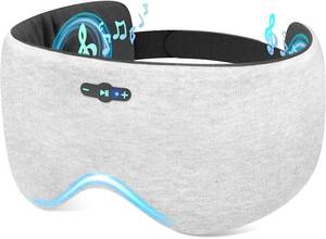lot 1178 image: Sleep Headphones Bluetooth 6.0 Sleep Mask for Side Sleepers, 20H Playtime - Retail $373