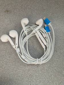lot 1196 image: BLXSounds USB C Headphones for iPhone, 2 Packs Wired Earbuds - Retail $14