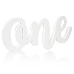 lot 1203 image: Wooden 1st Birthday Sign��First Party Decor For Babies And Kids��Eye-Catching 1st Birthday Party Decor��Baby Show Photo Prop Cake Smash��White ONEWooden Number Sign. - Retail $24