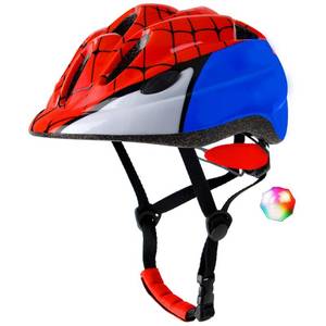 lot 1211 image: Atphfety Kids Toddler Bike Helmet with LED Light, Size Small for Age 3-8 - Retail $29