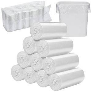 lot 1215 image: Zubebe 1000 Pcs Sanitary Napkin Disposal Bags, 10 Rolls Liners - Retail $25