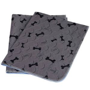 lot 1285 image: Washable Dog Pee Pads with Free Grooming Gloves,Non Slip Dog Mats with Great Urine Absorption,Reusable Puppy Pee Pads for Whelping,Potty,Training,Playpen - Retail $28