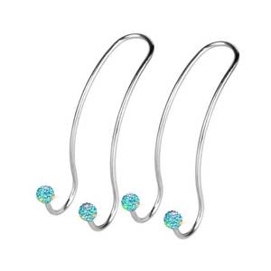 lot 1303 image: SAVORI Auto Hooks Bling Car Hangers Organizer Seat Headrest Hooks Strong and Durable Backseat Hanger Storage Universal for SUV Truck Vehicle 2 Pack (Sky Blue) - Retail $6
