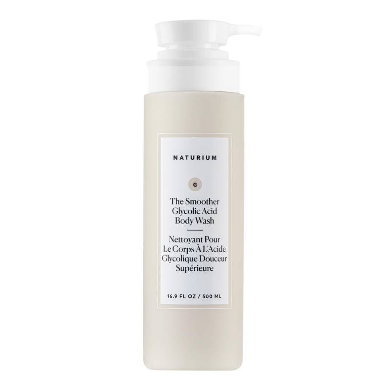 lot 74003 image: Naturium The Smoother Glycolic Acid Body Wash, 16.9 fl oz - Retail $15