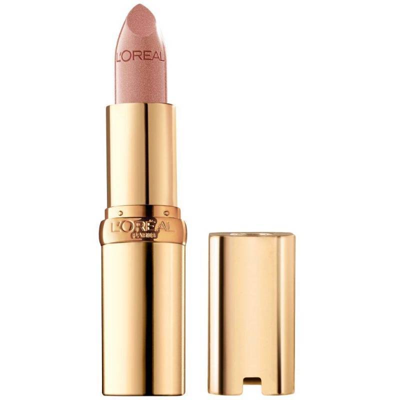 lot 29419 image: LOreal Paris Colour Riche Original Creamy, Hydrating Satin Lipstick with Argan Oil and Vitamin E, Caramel Latte , 1 Count - Retail $8