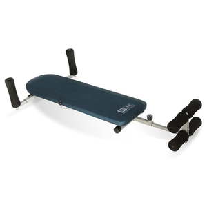 lot 29593 image: Stamina In-line Back Stretch Bench  Blue Gray - relax muscle - improve posture - recovery - back pain relief - Retail $125