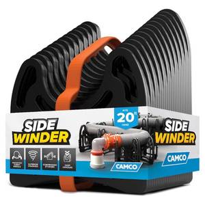 lot 29607 image: Camco Sidewinder RV Sewer Hose Support  20 ft  for Camper Trailers - Retail $60