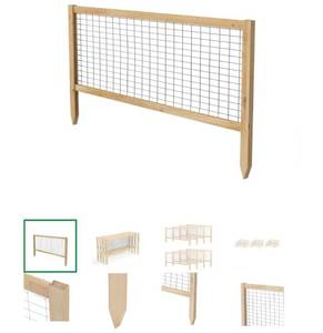 lot 29615 image: CritterGuard Cedar Fence 45 in x 23.5 in, 4 Pack - Retail $100