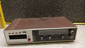 lot 1545 image: Electrophonic AM FM FM Multiplex Stereo Receiver 8-Track Record Player
