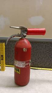 lot 1473 image: Randolph Carbon Dioxide Fire Extinguisher Class B & C