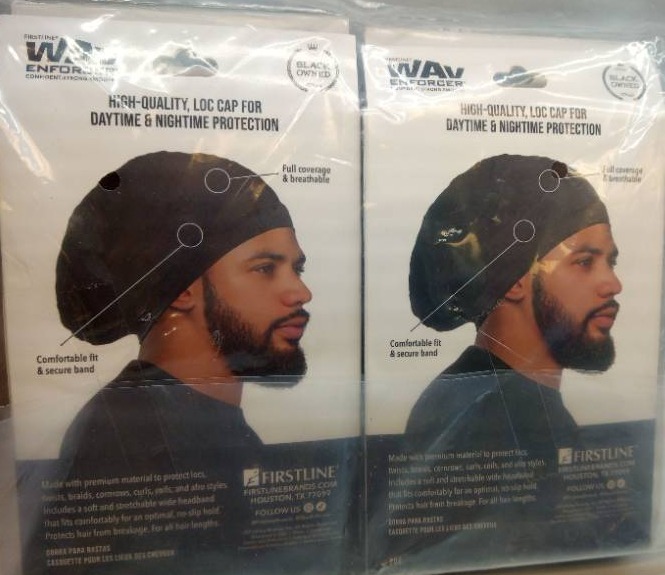 lot 146 image: Firstline WAV Enforcer Loc Cap Black 2-Pack - Retail $11