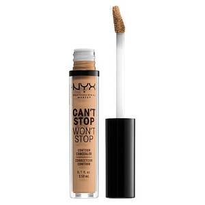 lot 107 image: NYX Professional Makeup Cant Stop Wont Stop Contour Concealer - 07 Soft Beige - 0.11 fl oz Buildable Coverage, Face Application, Cream Form - Retail $30
