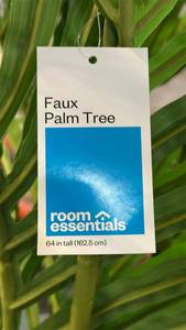 lot 2017 image: Room Essentials Faux Palm Tree 64 in tall (162.5 cm)
