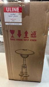lot 2019 image: Uline Tabletop Gas Patio Heater. Color Brown.