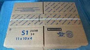 lot 2041 image: ShippingMoving Boxes. 11x10x4. Qty 25.