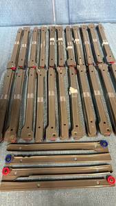lot 2061 image: Lot of 23 Gray 12 Drawer Glides.