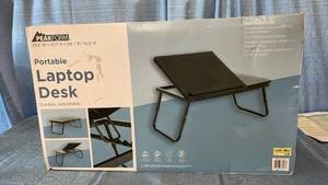 lot 3007 image: Peakform Lap Top Table Black