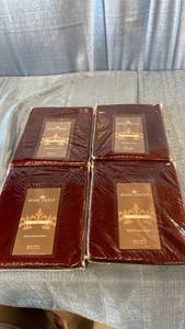 lot 3031 image: Royal Velvet Ally Rod-Pocket Panel 50 x 84 in Palmetto Red 4-Pack