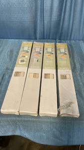 lot 3040 image: Achim Cordless GII Morningstar Light Filtering Mini Blind  29 x 64 Inches, LOT OF 4